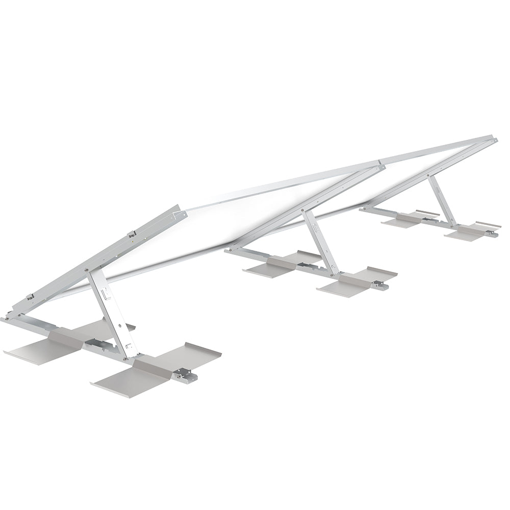 Elios Tectum TX Ballasted Roof Racking for 2nd Panel | Modular Add On