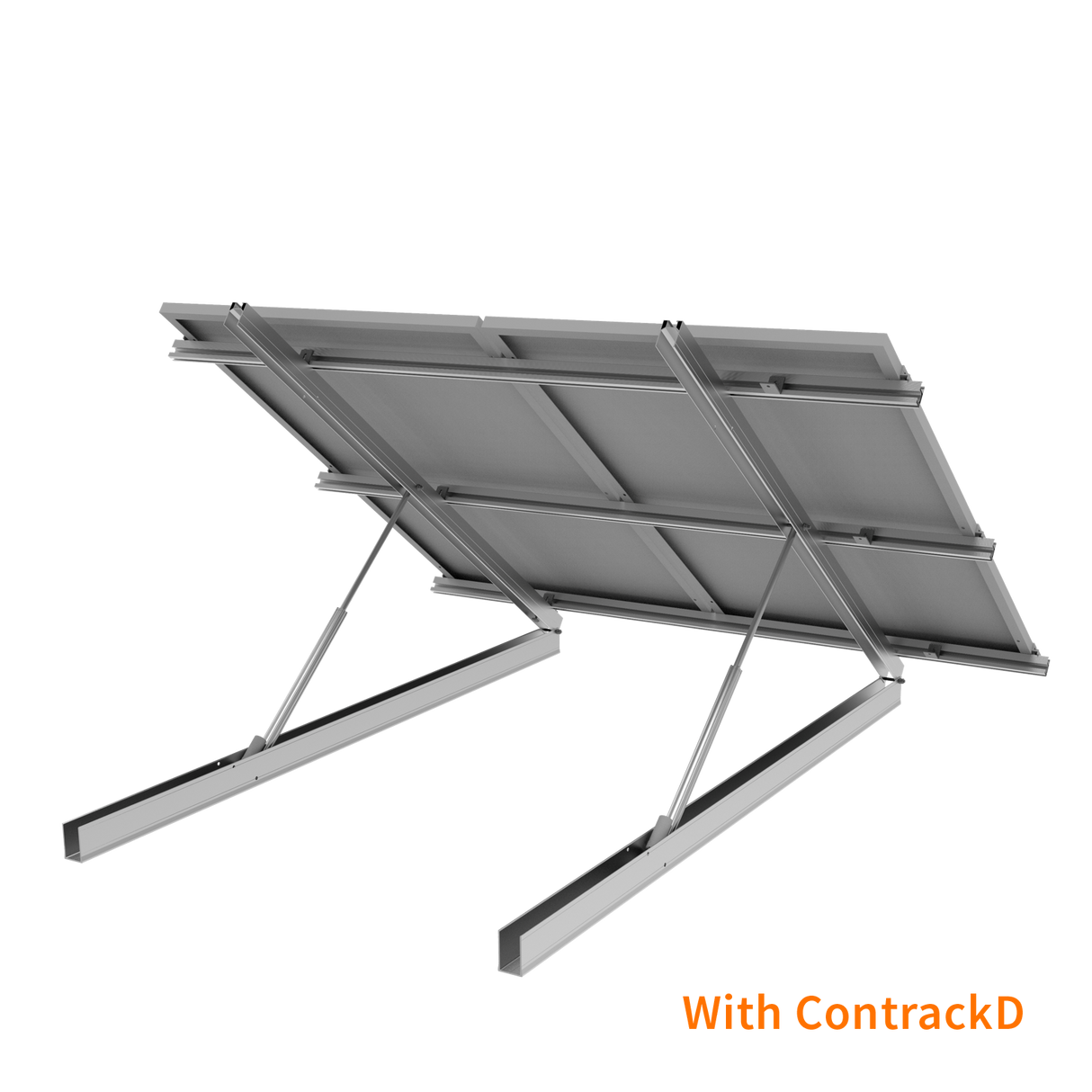 Elios Contrack A+B | Container Racking for 2 solar Panels