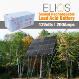 Elios Altilium EA12-200 | Sealed Rechargeable Lead Acid Battery | 12V-200Ah