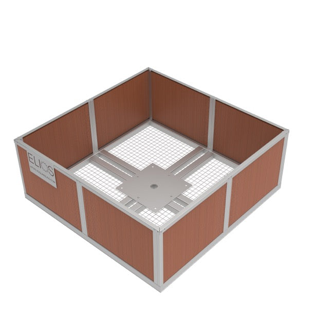 Elios Basket 8 Panel Post for Elios Arbora P8 | To fill with rock