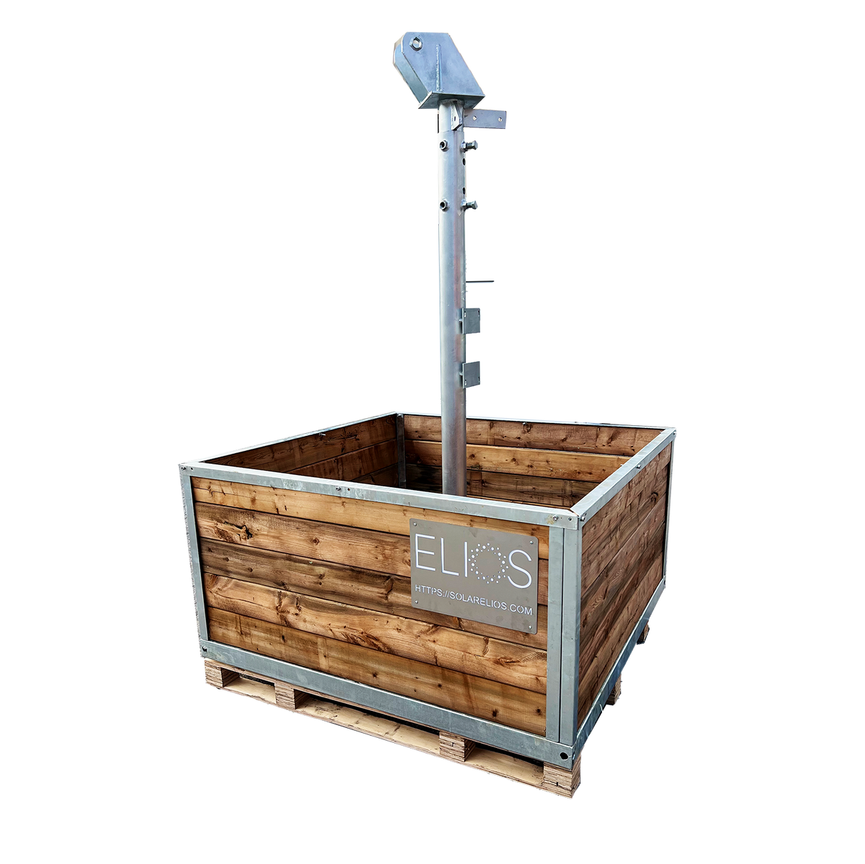 Elios Basket 4 for Elios Arbora P4 Pole Post| To Fill with Rock