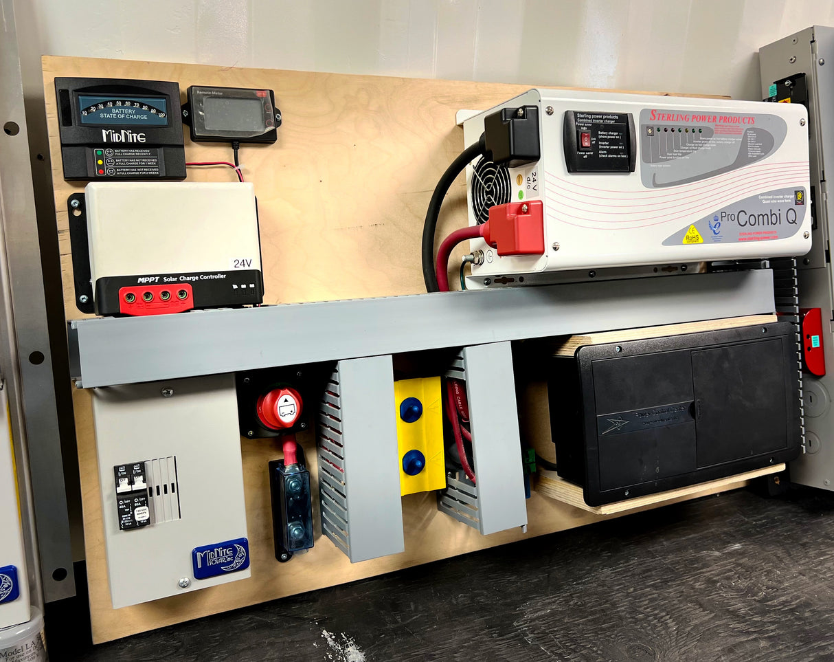 Ready-to-Use Solar Kit | 1600W Sterling Power Inverter-Charger