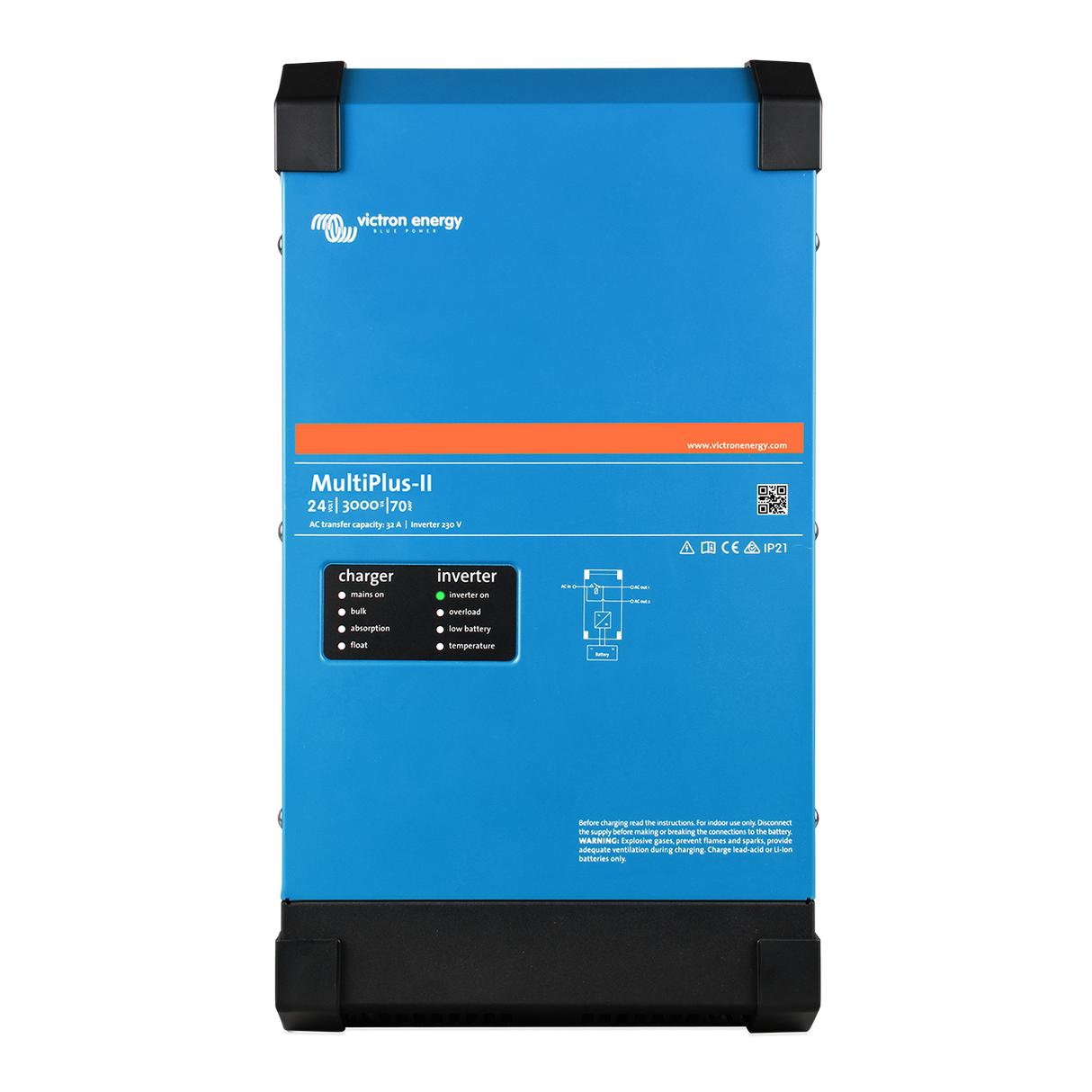 Victron Energy Onduleur/Chargeur MultiPlus-II 24/3000/70-50 120V | PMP242305100