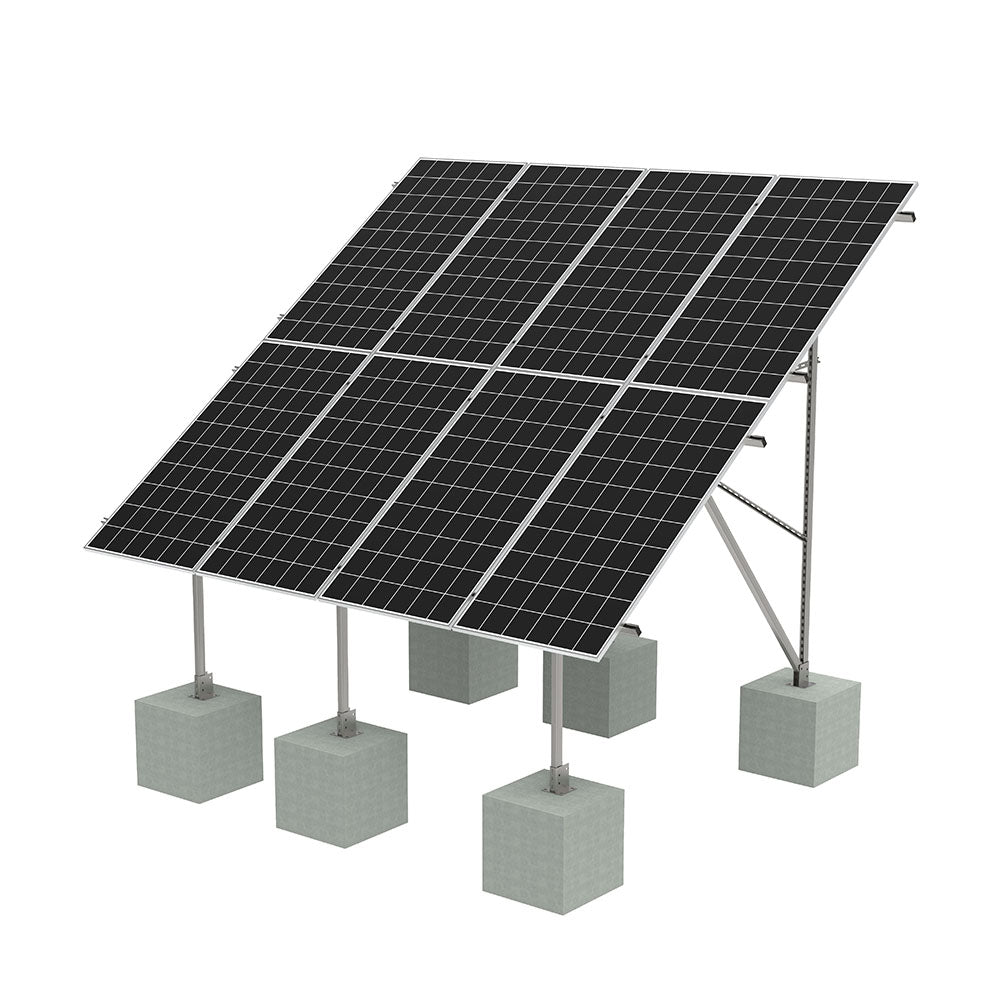 Elios Terra G8 | Ground Mount System For 8 Solar Panel