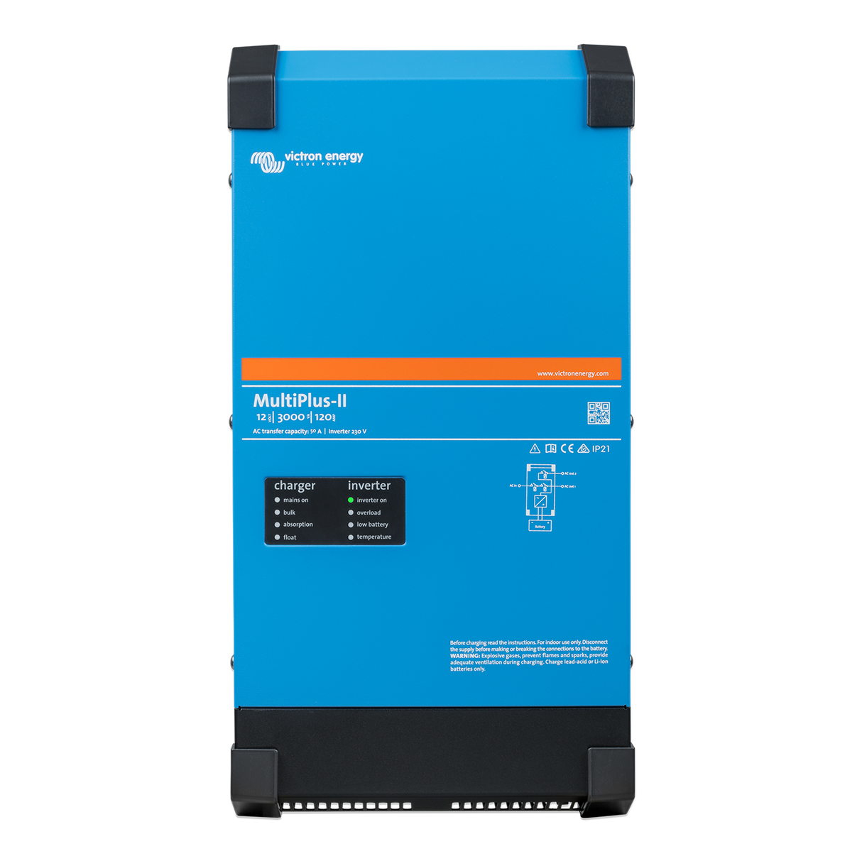 Victron Energy MULTIPLUS-II 12/3000/120-50 120 V (UL) | PMP122305122