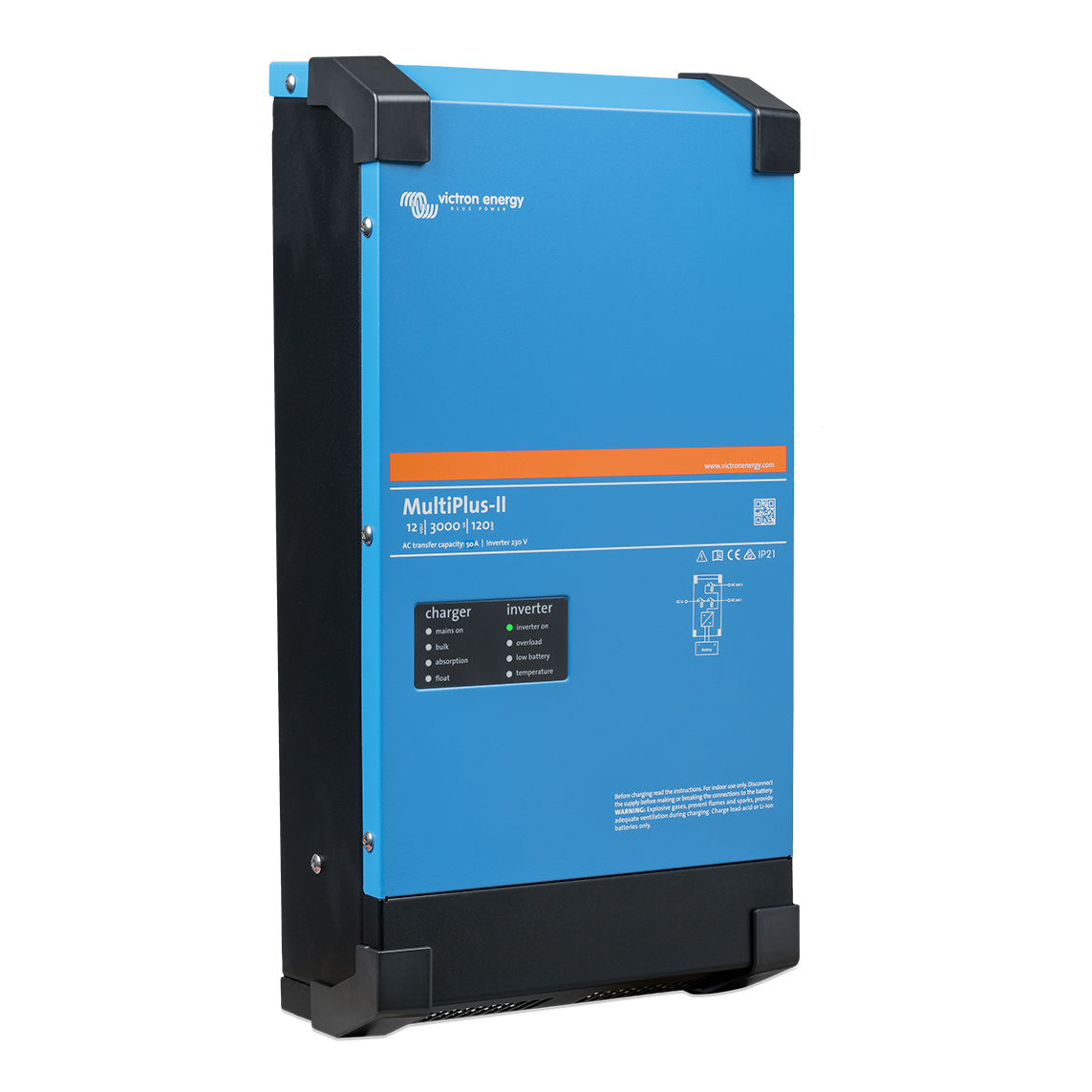 Victron Energy MULTIPLUS-II 12/3000/120-50 120 V (UL) | PMP122305122