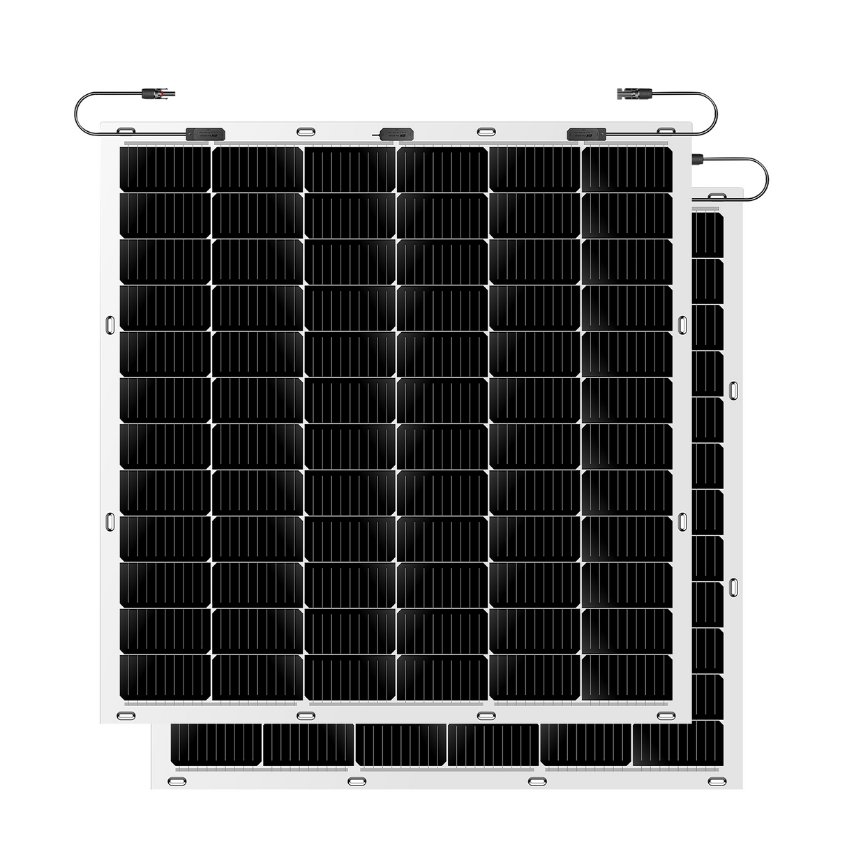 Pack de 2 Elios Voltaic210F-B | 210W Panneau Solaire de Balcon Semi-flexible