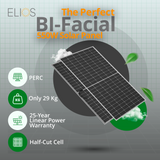 Elios Voltaic 550HC-BF | 550W Bifacial Mono Solar Panel