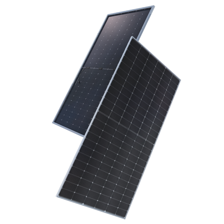 Elios Voltaic 600HC-BF | 600W Bifacial Solar Panel, N-Type , Half-Cell, 30mm Grey Frame