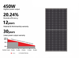 Vsun 450W Bifacial Solar Panel | PERC Cell Technology