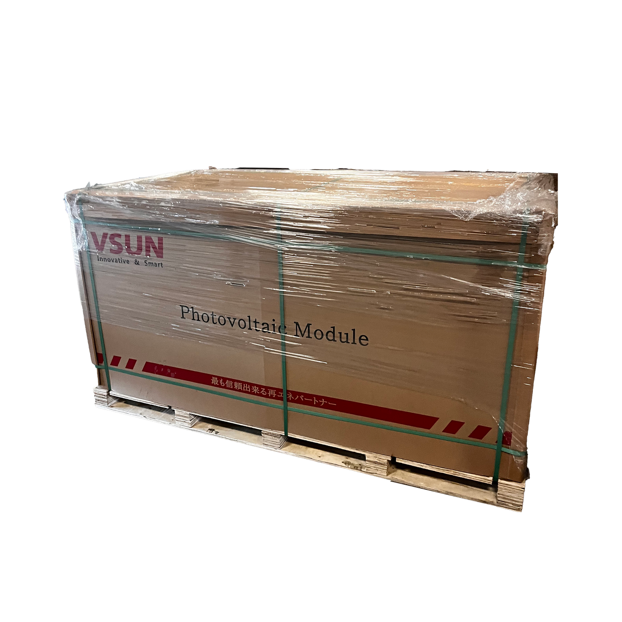 30 Panneaux Solaires Vsun par Skid | Panneau Solaire Bi-facial Vsun 450W | Technologie des Cellules PERC
