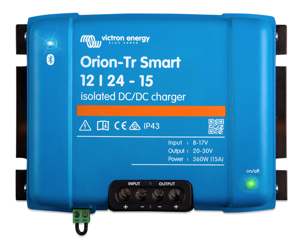 Victron Energy Orion-Tr Smart 12/24-15A (360W) chargeur DC-DC isolé