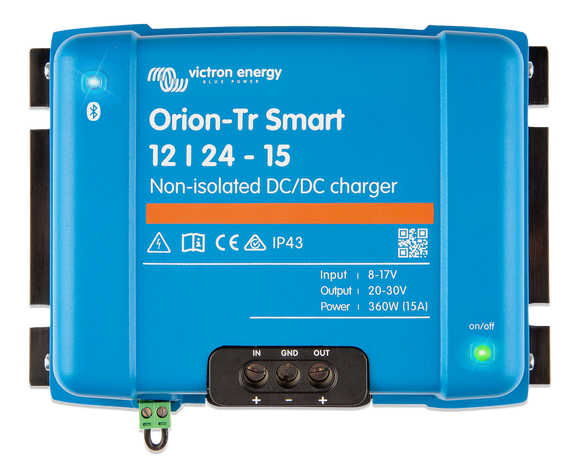 Victron Energy Orion-Tr Smart 12/24-15A (360W) Non-isolated DC-DC charger