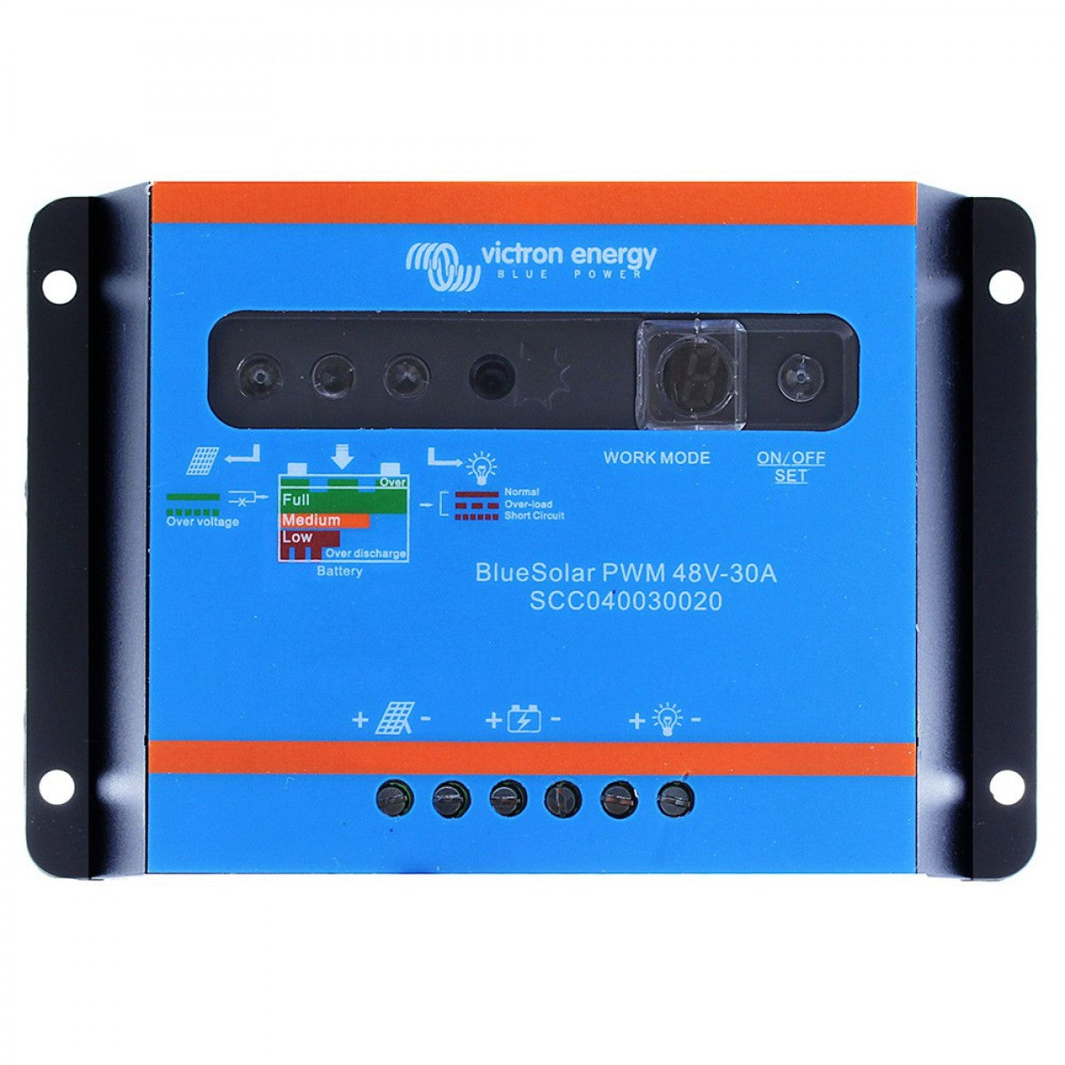 BlueSolar PWM-Light Charge Controller 48 V-30A