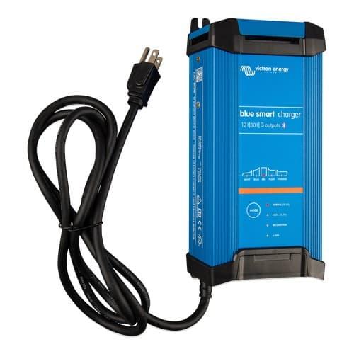 Victron Energy Blue Smart IP22 Charger 12/30(3) 120V NEMA 5-15
