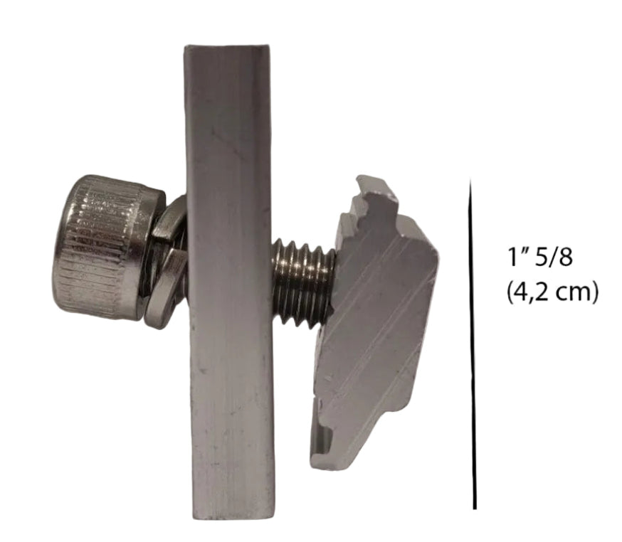 Elios Solaire End Clamp Aluminium Anodisé 35 mm