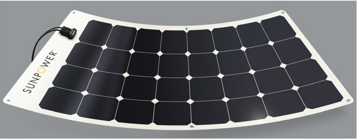 SunPower - Panneau solaire semi-flexible 100W