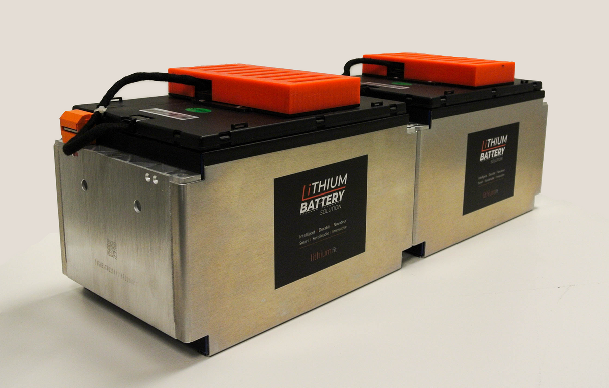 Lithium Battery Solution | 2X LBS 200 (LiFePO4) | Commercial Industrial battery Lithium-ion | with External BMS