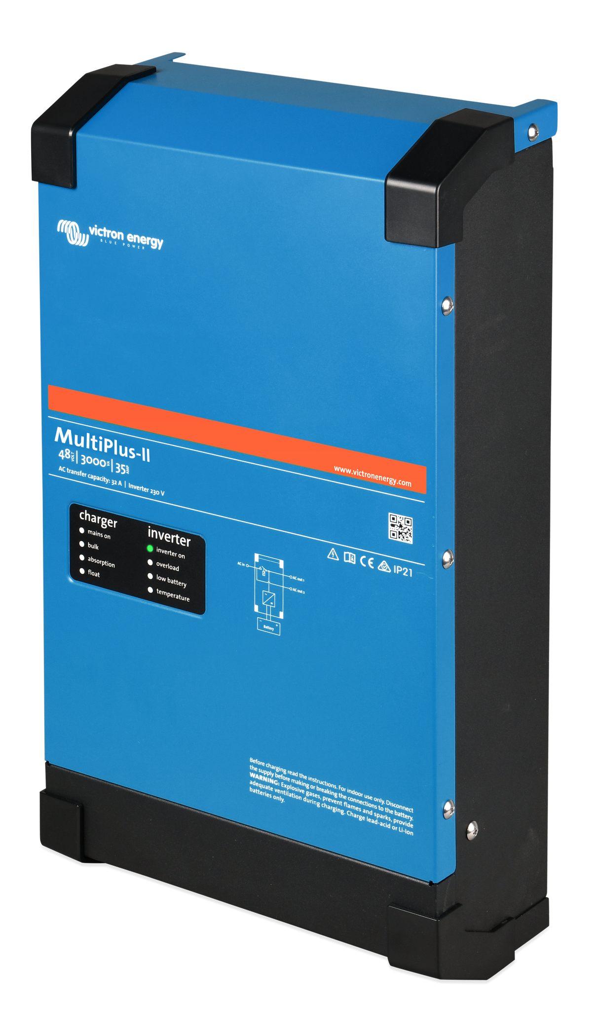 Victron Energy Onduleur/Chargeur MULTIPLUS-II 48/3000/35-50 120V | Certifié UL | PMP482305102