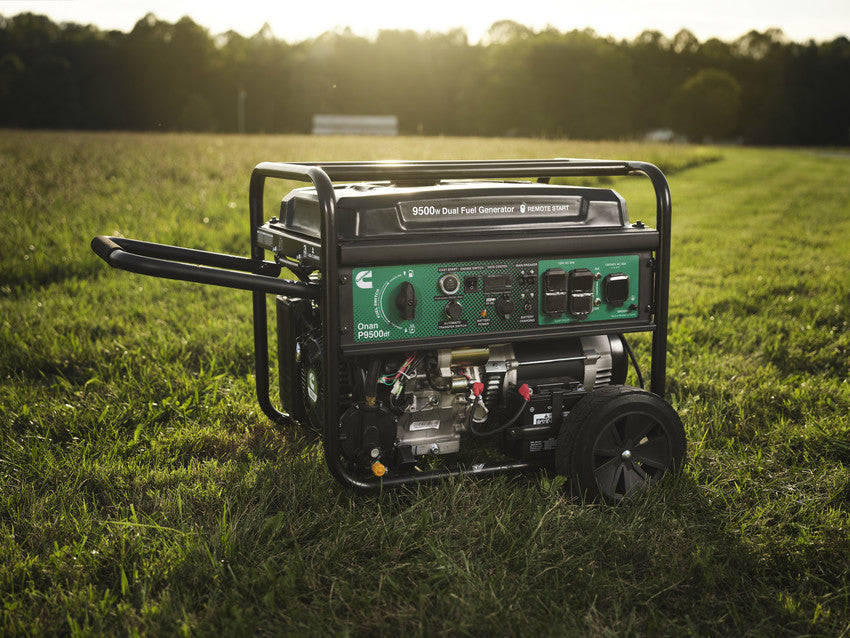 Cummins Onan Dual Fuel (GAS/LPG) Portable Generator | P9500DF
