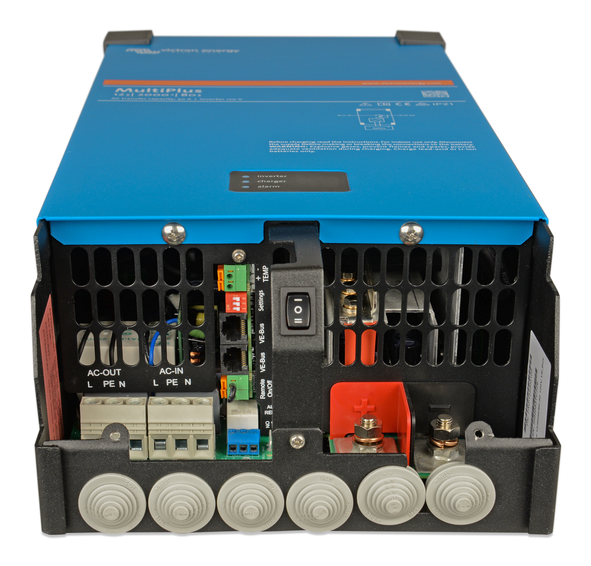 Victron Energy Onduleur/Chargeur MultiPlus 12/2000/80-50 120V VE.Bus (UL) | PMP122200102