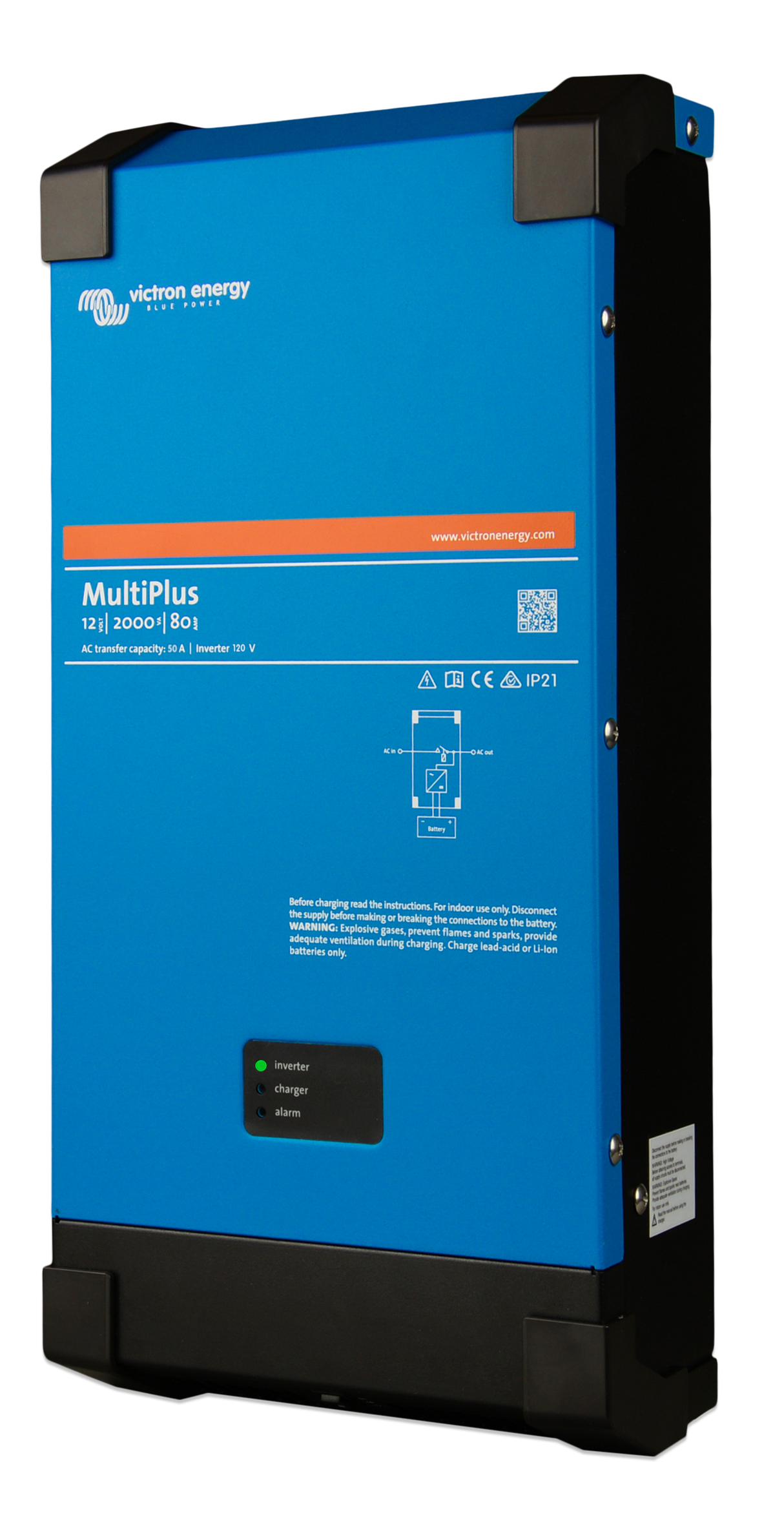 Victron Energy Onduleur/Chargeur MultiPlus 12/2000/80-50 120V VE.Bus (UL) | PMP122200102