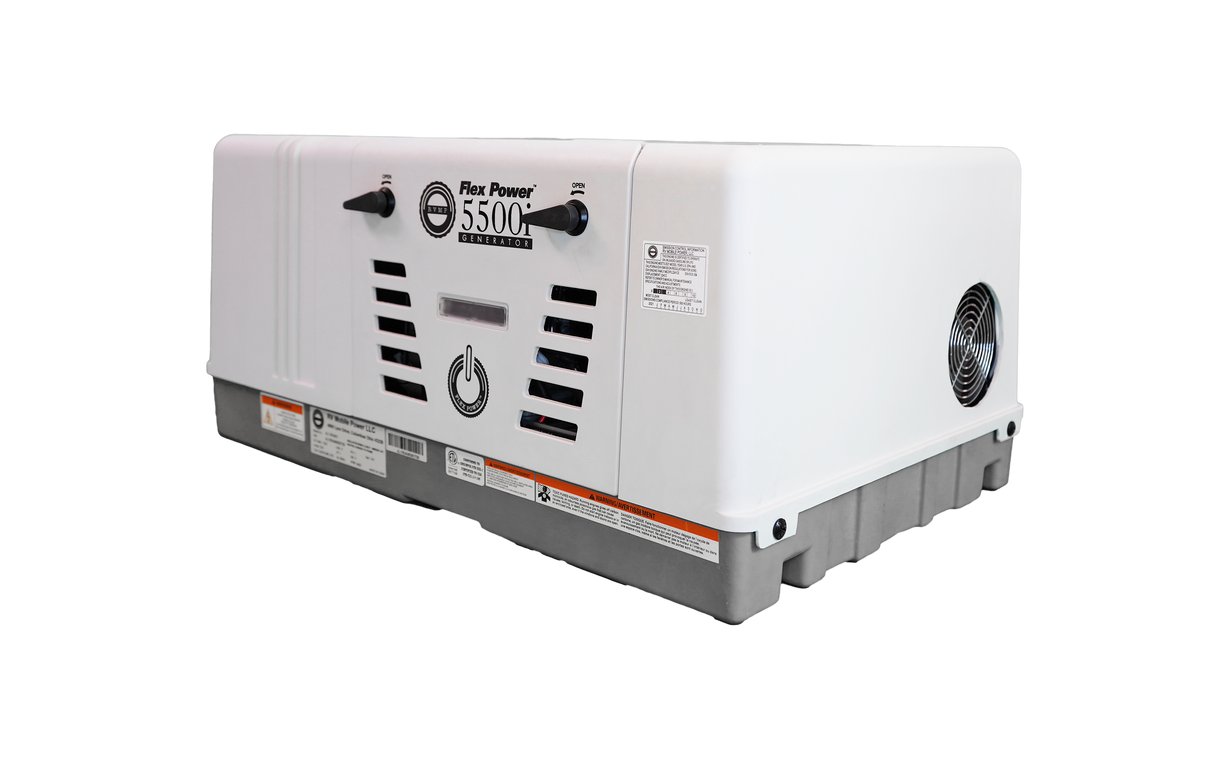 Générateur installé à double carburant RVMP Flex Power 5500i