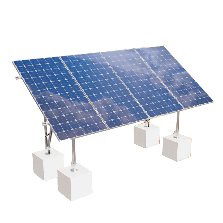 Batterie solaire en aluminium personnalisable