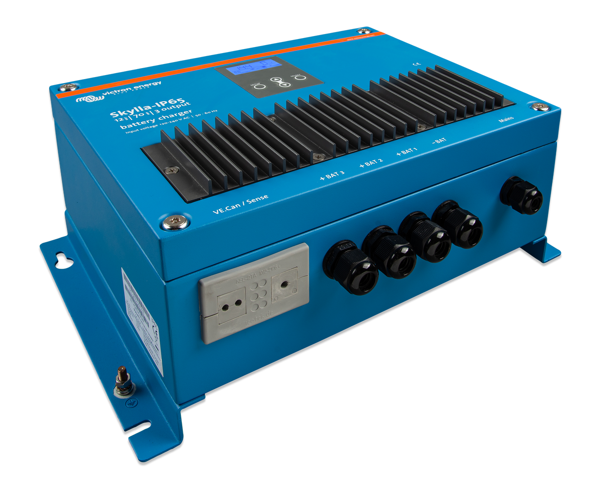 Victron Energy Skylla - IP65 12/70 (3) 120-240V+