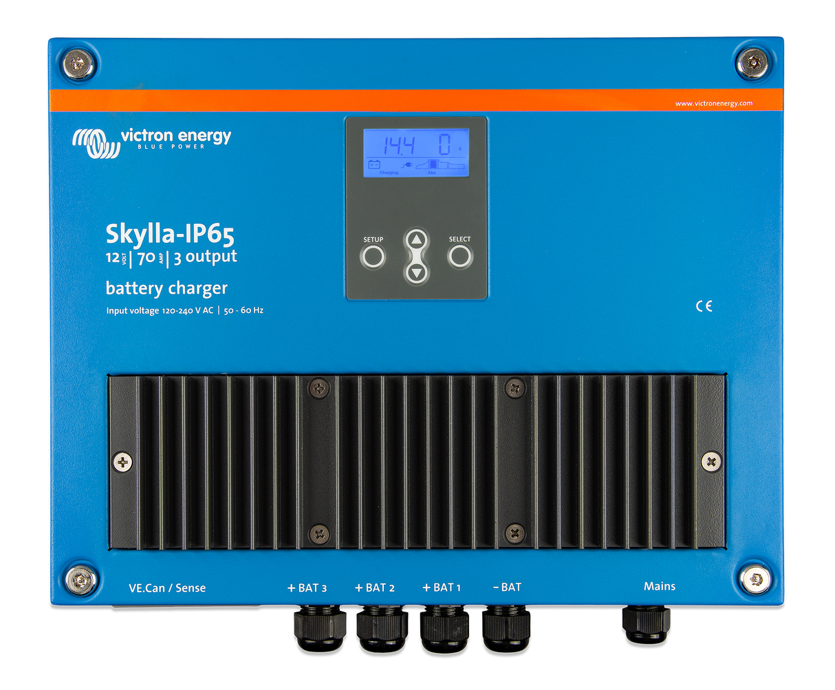 Victron Energy Skylla - IP65 12/70 (3) 120-240V+
