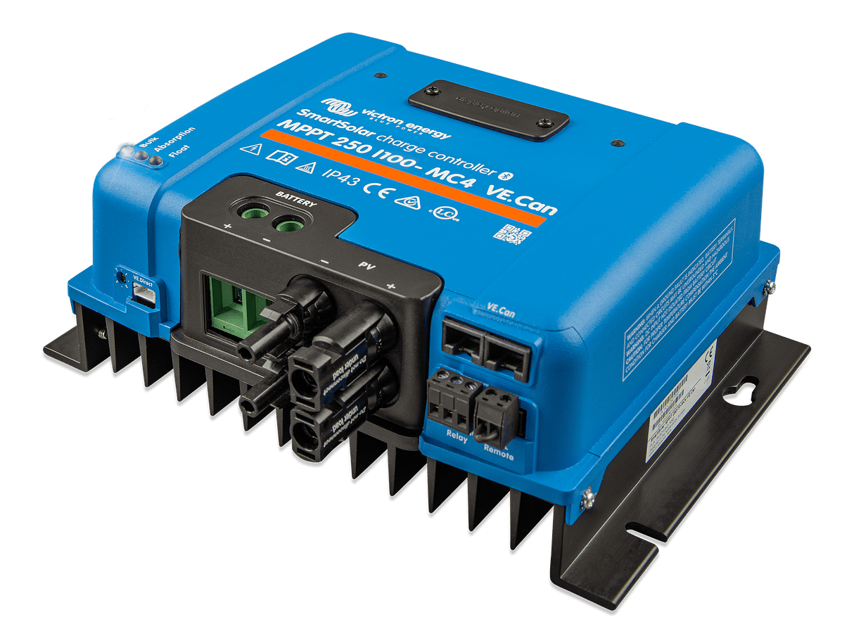 Victron Energy SmartSolar MPPT 250/100-MC4 VE.Can (Connecteurs MC4)