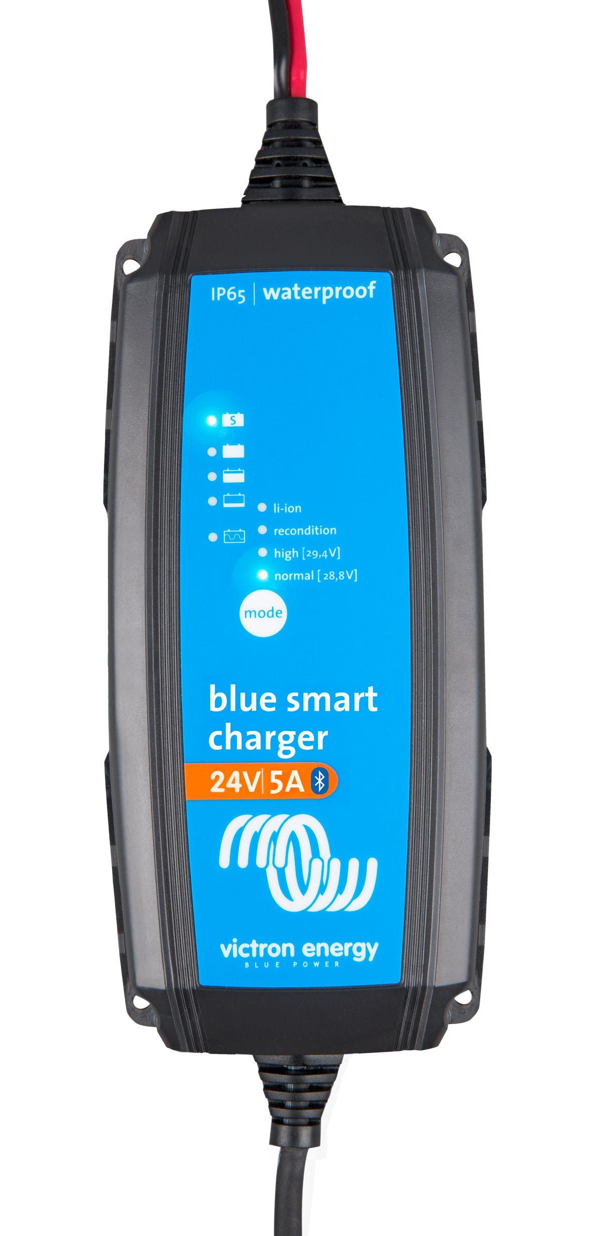 Victron Energy Blue Smart IP65 Charger 24V/5A (1) 120V NEMA 1-15P Retail | BPC240531104R