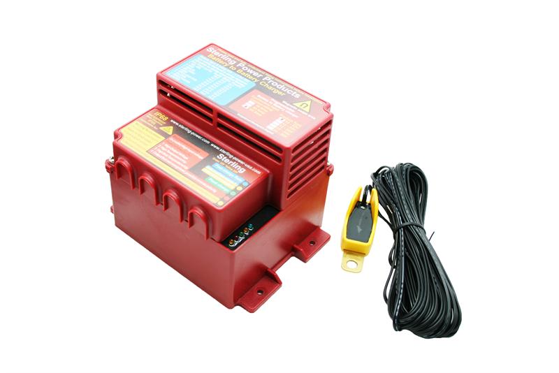 Chargeur de batterie à Batterie BBW1260 60amp 12V à 12V. Convertisseur DC-DC étanche.