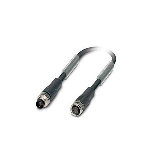 Victron Energy M8 circular connector Male/Female 3 pole cable 2m (bag of 2)