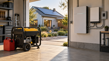 How to Choose Between a Generator, a Battery System, or Both