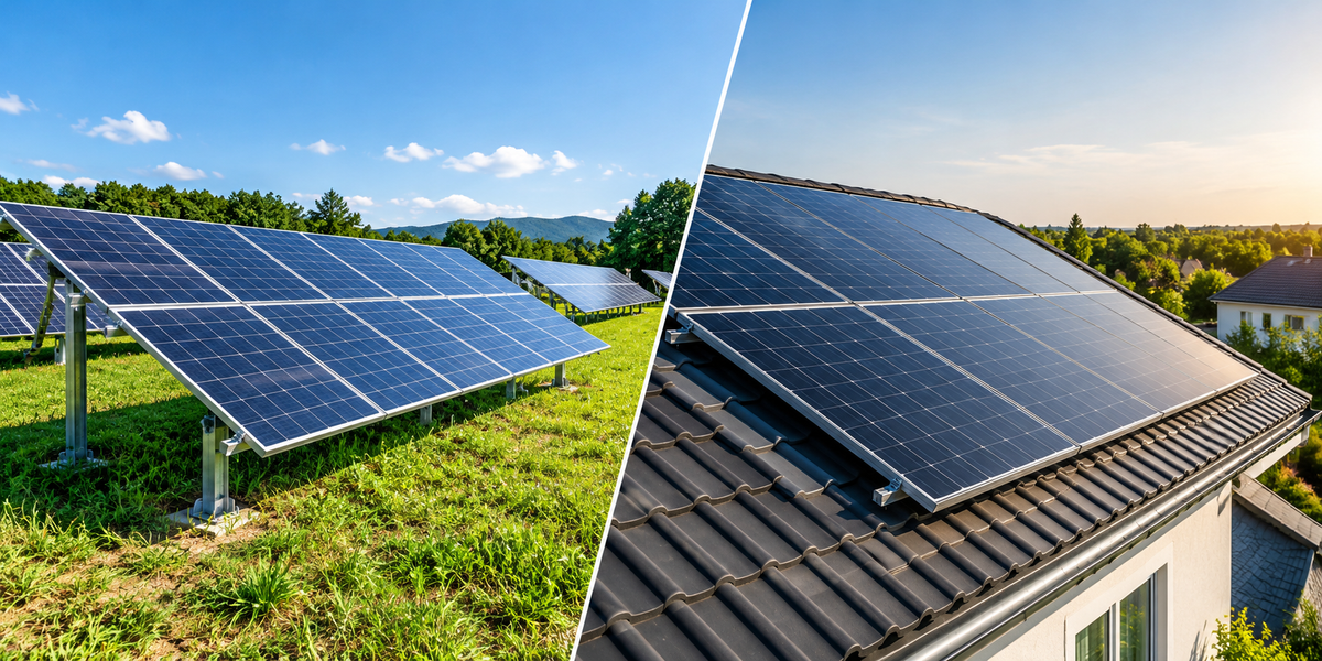 Ground-Mount vs. Roof-Mount Solar Panels: Which Is Better?