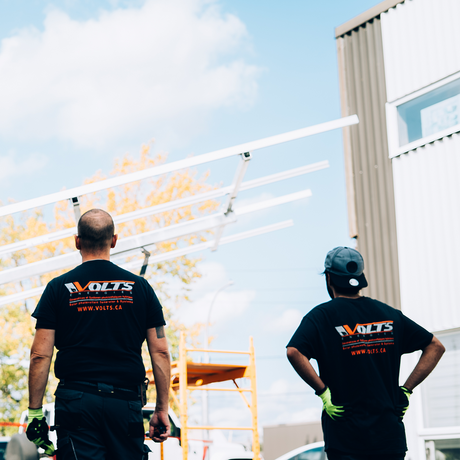 Volts Energy team Working on Solar Installation & victron Energy Troubleshooting