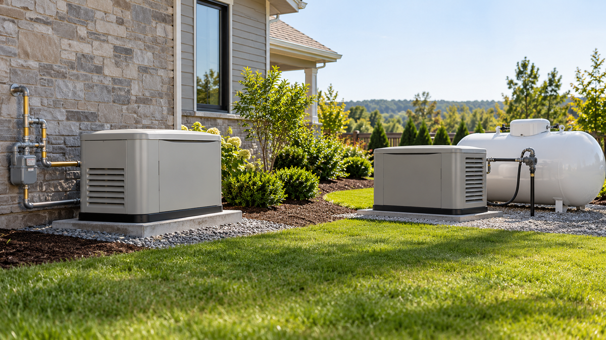 Natural Gas vs. Propane Standby Generators: Cost, Runtime, and Availability