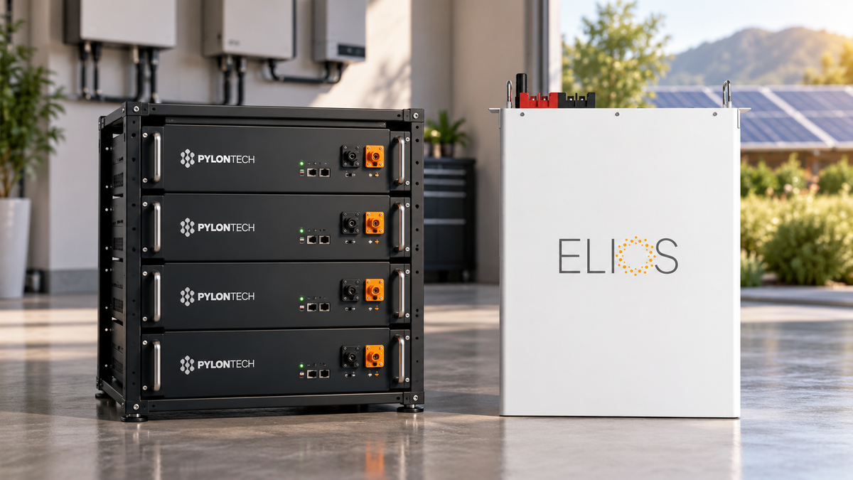Pylontech vs. Elios Litio: Which Battery Is Better for Residential Solar?