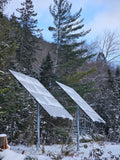 Elios Arbora P8 | Pole Mount System for 8 Solar Panels | Post Mounting System