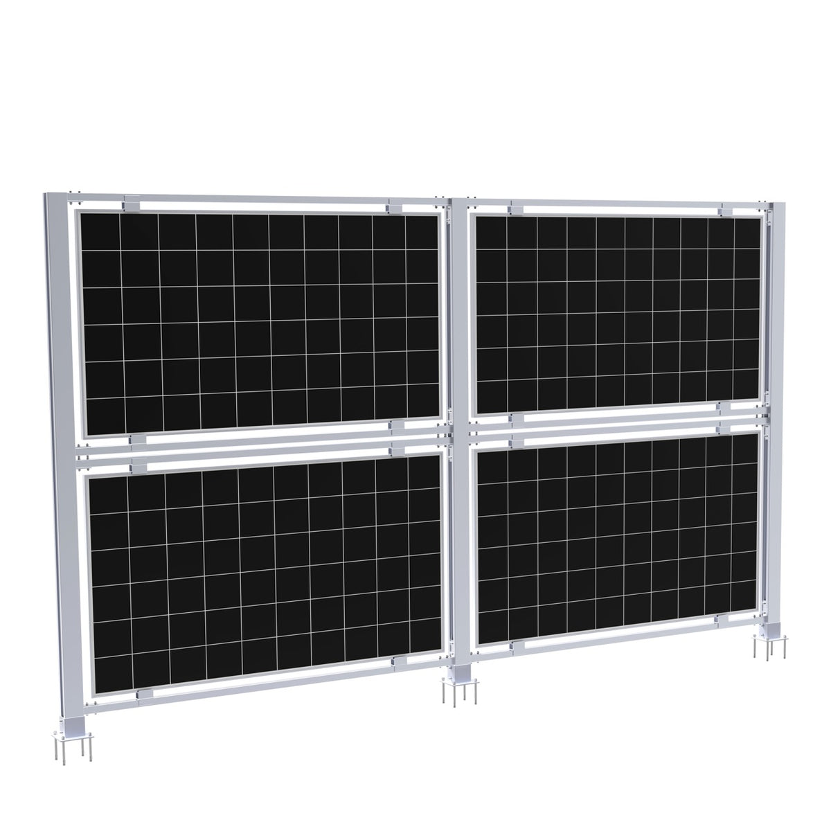 Fence Panel Racking Elios AgriVoltaic Solar Fence : Versatile Solar Racking for Agrivoltaics