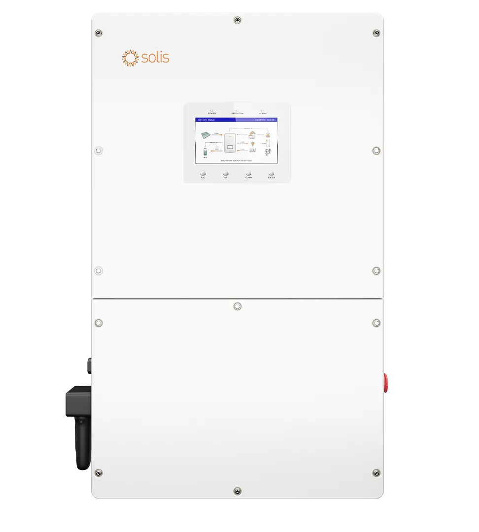 Onduleur hybride commercial triphasé Solis 30 kW 208 V – S6-EH3P30K03-LV-YD-H-US