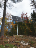 Elios Arbora P8 | Pole Mount System for 8 Solar Panels | Post Mounting System