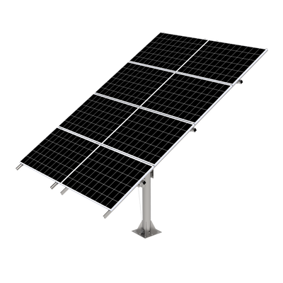 Elios Arbora P8-C I Pole Mount System for 8 Solar Panels | Includes Manual Crank & Accessories
