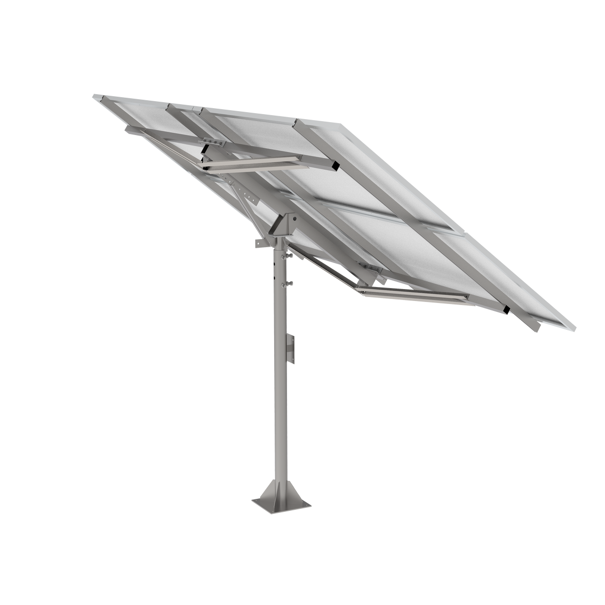 Elios Arbora P4-C | Pole Mount System for 4 Solar Panels | Post Mounting System