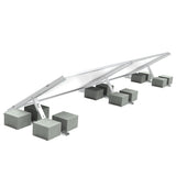 Elios Tectum TX Ballasted Roof Racking for 2nd Panel | Modular Add On