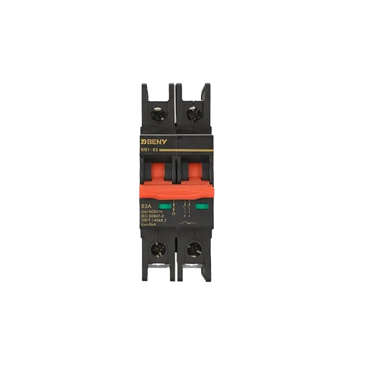 BENY DC Thermal Magnetic Circuit Breaker| 2 Pole-32A 600VDC | UL Listed