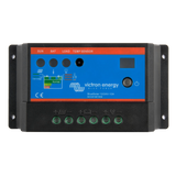 Vue de face du régulateur de charge solaire Victron BlueSolar PWM-Light 12/24 V 10 A