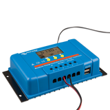 Victron Energy BlueSolar PWM DUO 12/24 V - 20 A avec écran LCD et port USB | SCC010020060