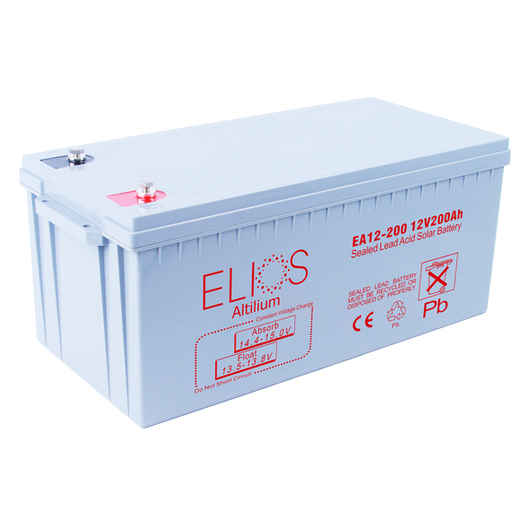 Elios Altilium EA12-200 | Batterie Plomb-Acide Rechargeable Scellée | 12V-200Ah
